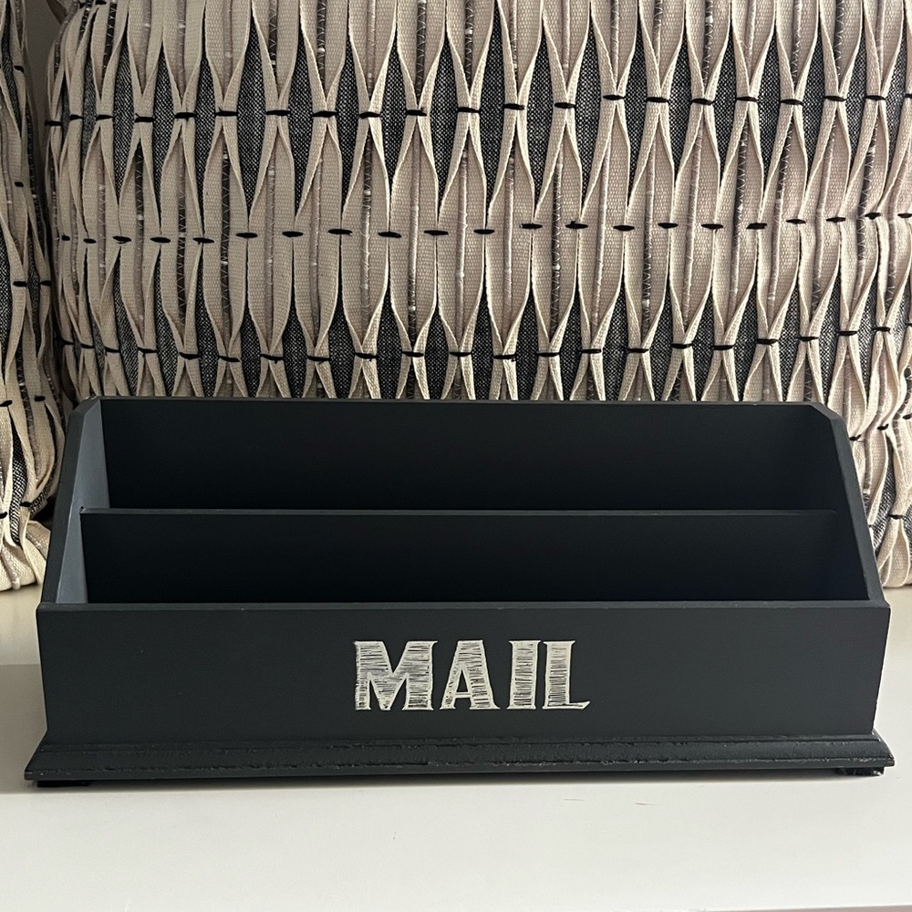 Farmhouse Wooden Mail Organizer